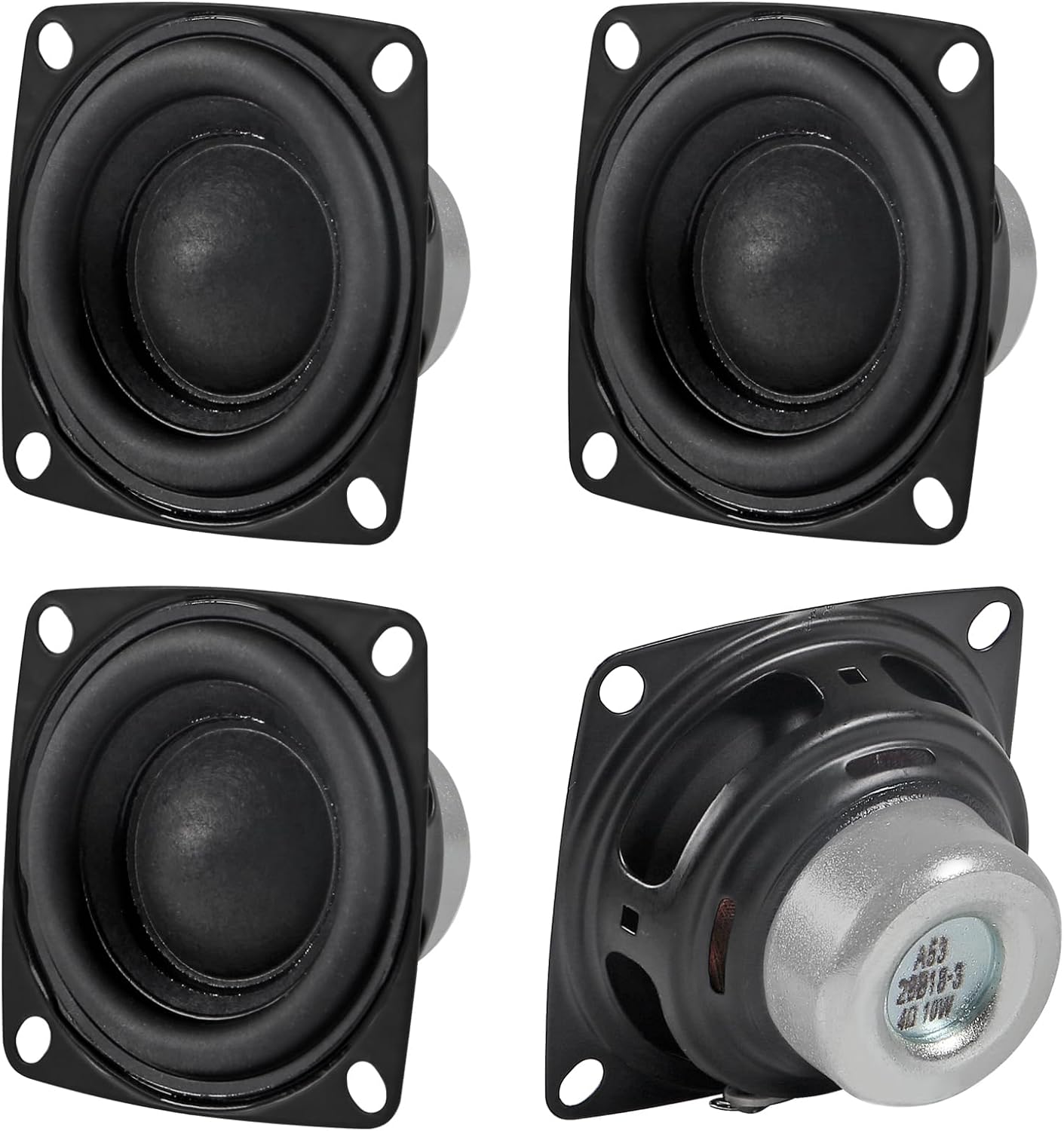 Shutao 4Pcs 2 Inch 10W 4 53MM Audio Speaker Driver Full Range Ohm Bluetooth Speaker Bass Loudspeaker for Repair