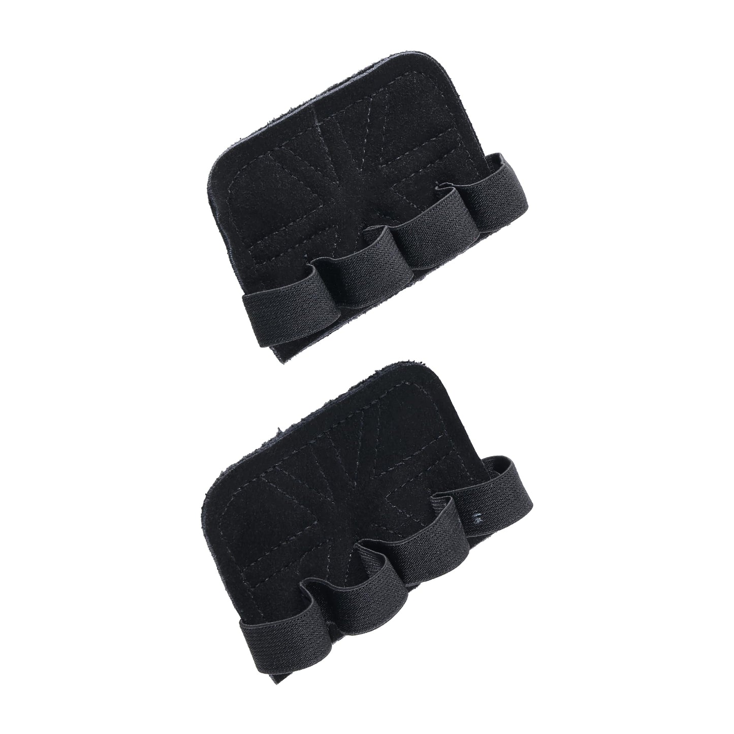 Spalding - Weight Lifting Palm Protection Grips, Durable Gym Hand Guards for Weightlifting Training, Non Slip Grip Pads, One Size Fitness Palm Protectors for Workout (Black)