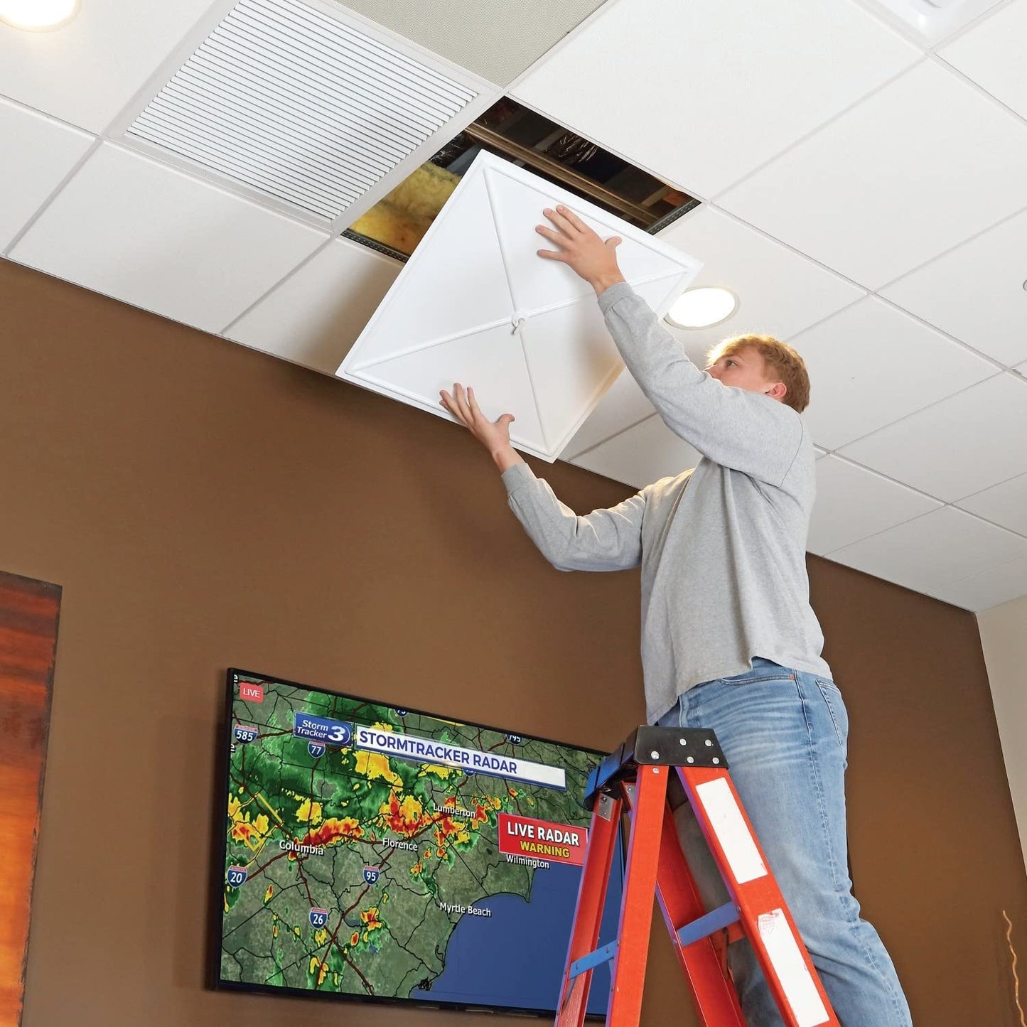 PIG Ceiling Tile Leak Diverter - 2' x 2' - TLS366