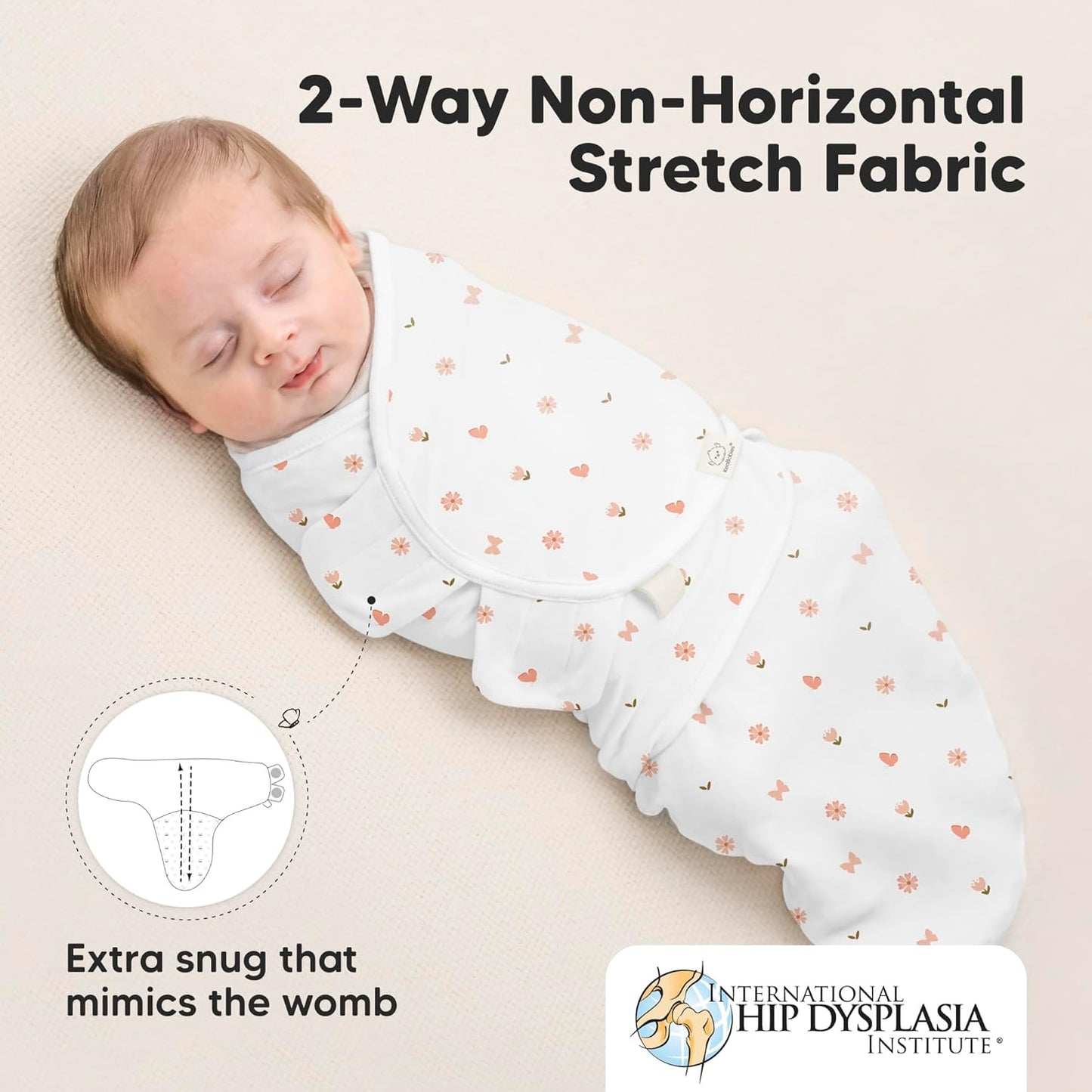 Organic Baby Swaddle Sleep Sacks by [Brand Name] - Soft & Snug Swaddles for Newborns 0-3 Months | Butterflies, XS