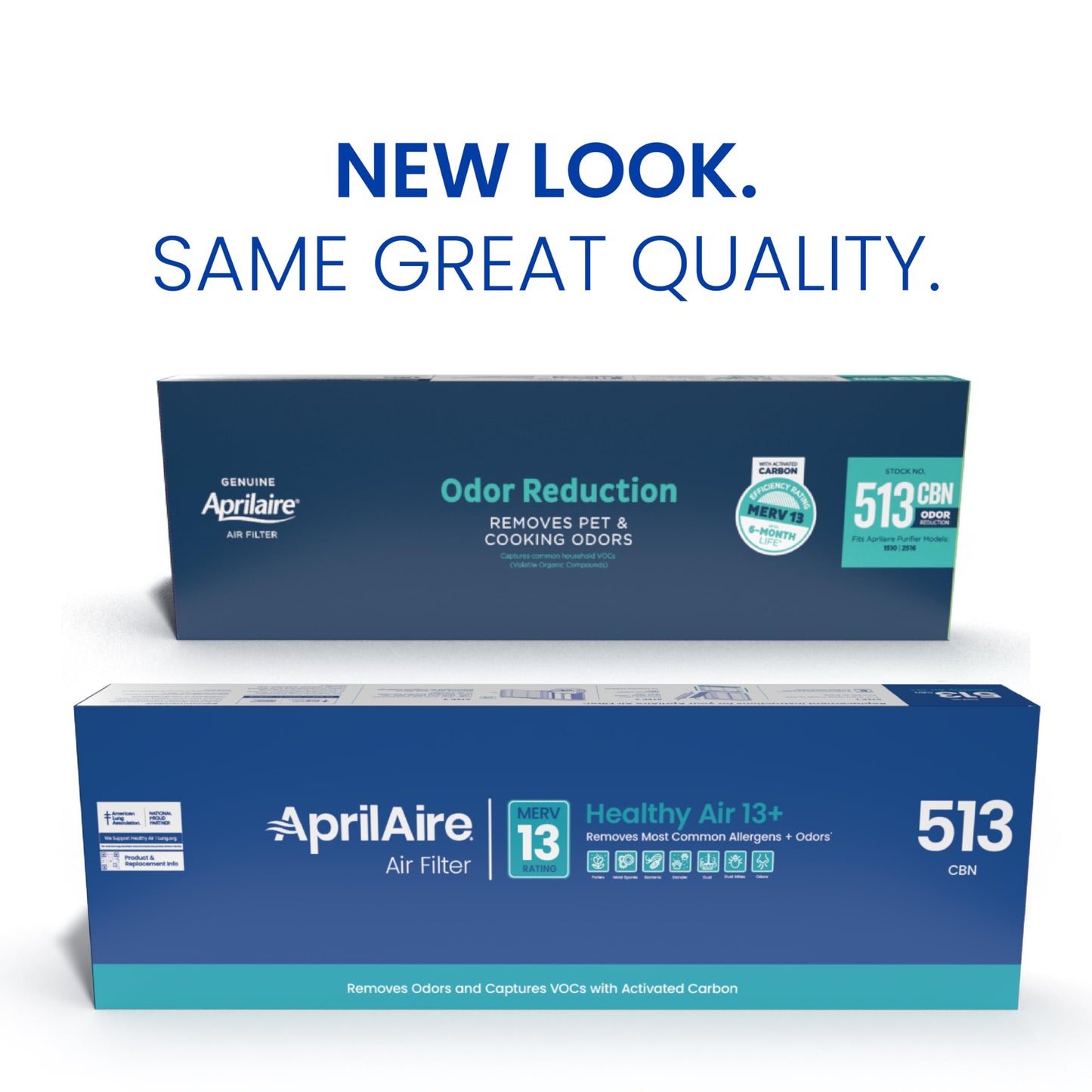 AprilAire 513CBN Replacement Filter for AprilAire Whole House Air Purifiers - MERV 13 with Carbon, Healthy Home Allergy + Odor Reduction, 31x28x4 Air Filter (Pack of 2)