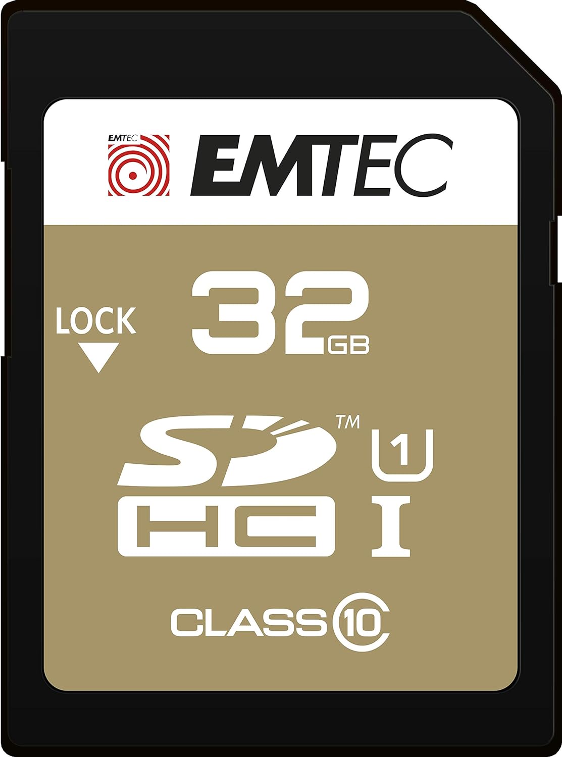Emtec Class10 U1, 32GB Elite Gold SDHC UHS-I