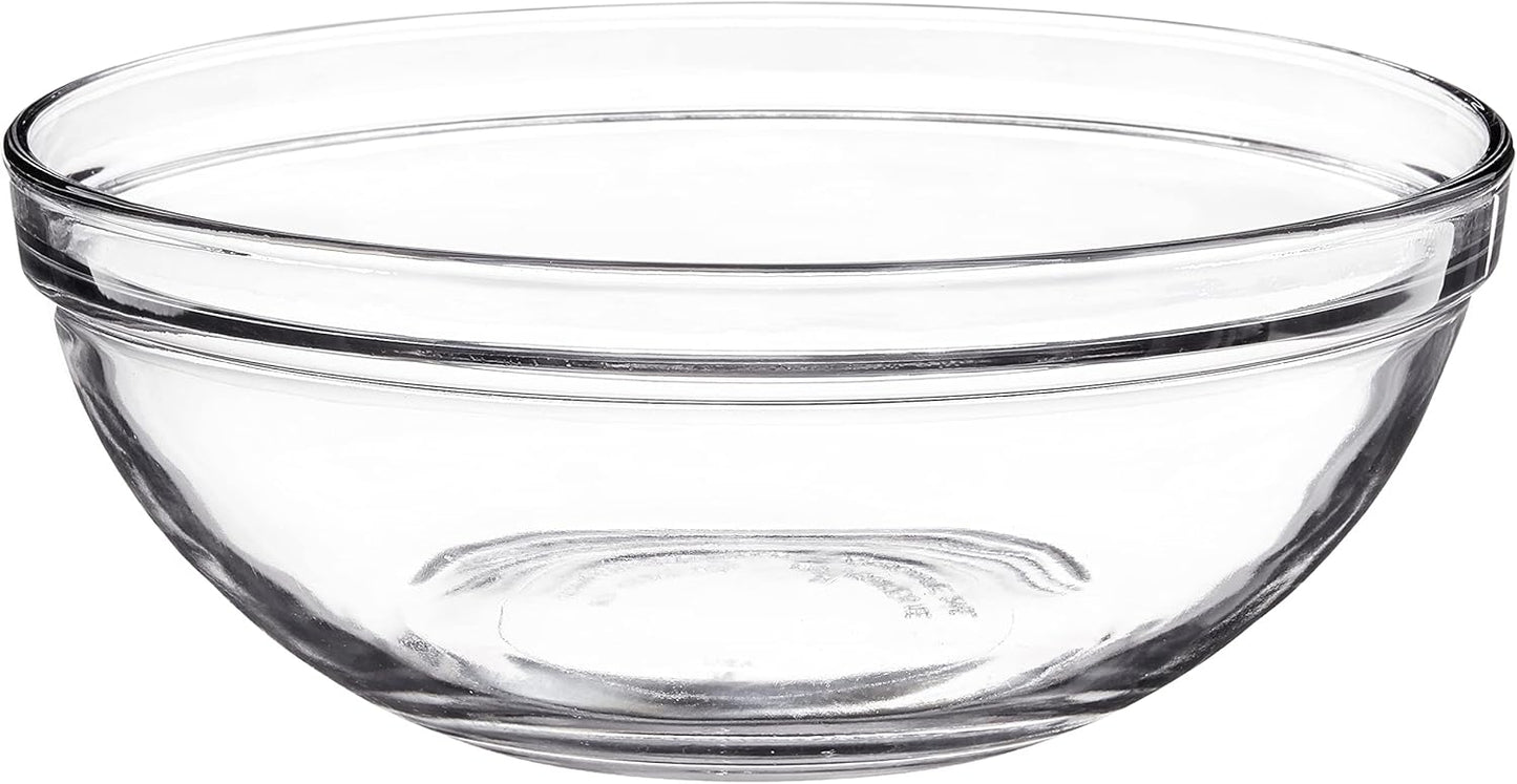 Anchor Hocking 10-Piece Mixing Bowl Set - Nesting Serving & Mixing Bowls in Various Sizes (1 oz to 3.5 Qt)