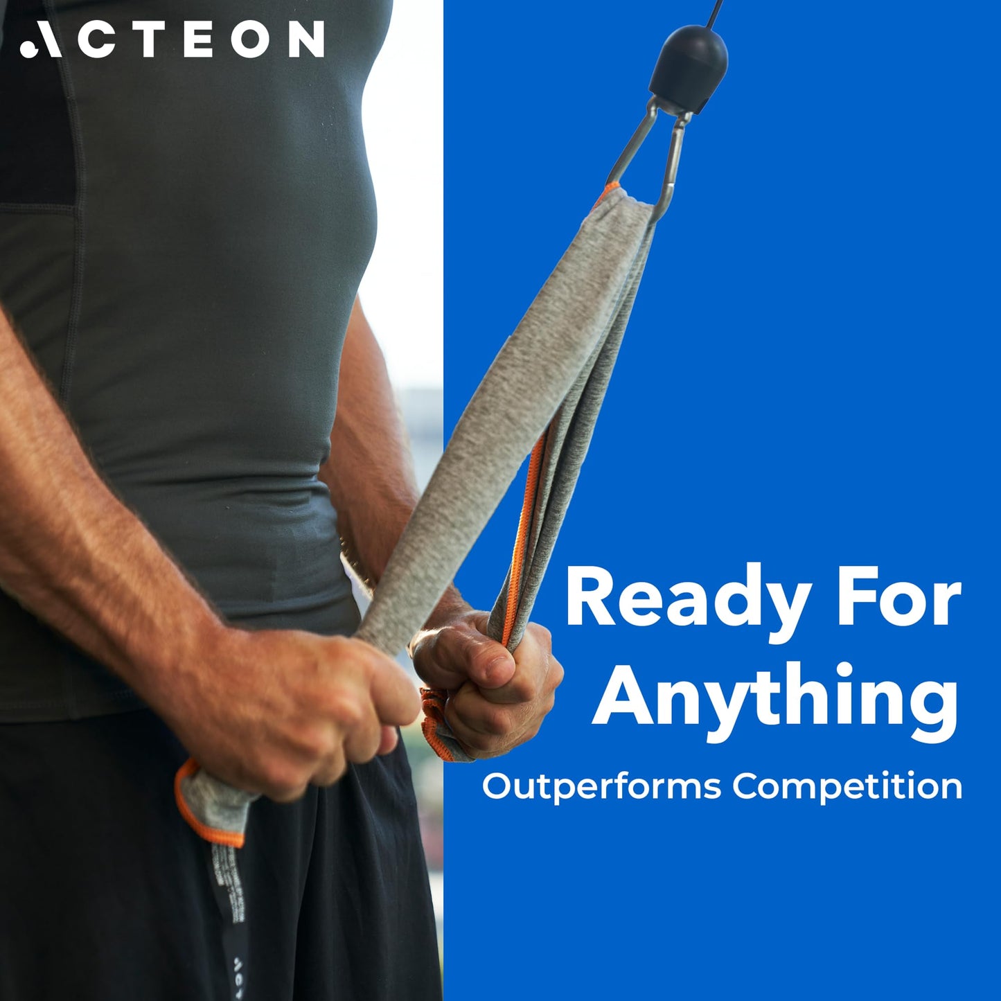 Acteon Microfiber Gym Towels 5 Pack, Quick Dry Silver ION Odor-Free Super Absorbent Sweat Towels for Men & Women, Workout, Yoga, Running, Beach, Travel – 16x30.5 Inch (Midnight Blue)