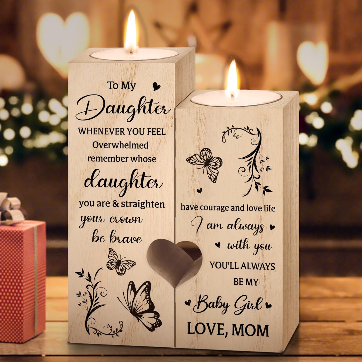 SteadStyle Candle Holders - Heartfelt Gifts for Daughters | Perfect for Mother's Day, Birthdays, & Graduations