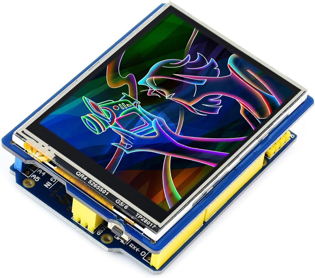 waveshare 2.8 inch 320240 TFT Resistive Touch LCD Shield Resolution Display Screen Module