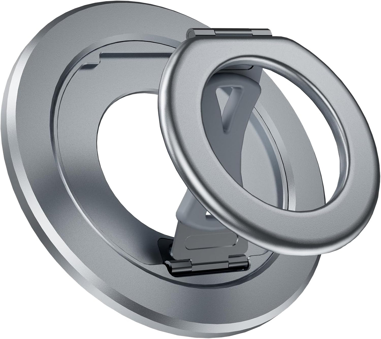 360 Ultra-Light Dual Sided Magnetic Phone Holder,Car Mount, Rotation Finger Ring Holder,Foldable Magnetic Cell Phone