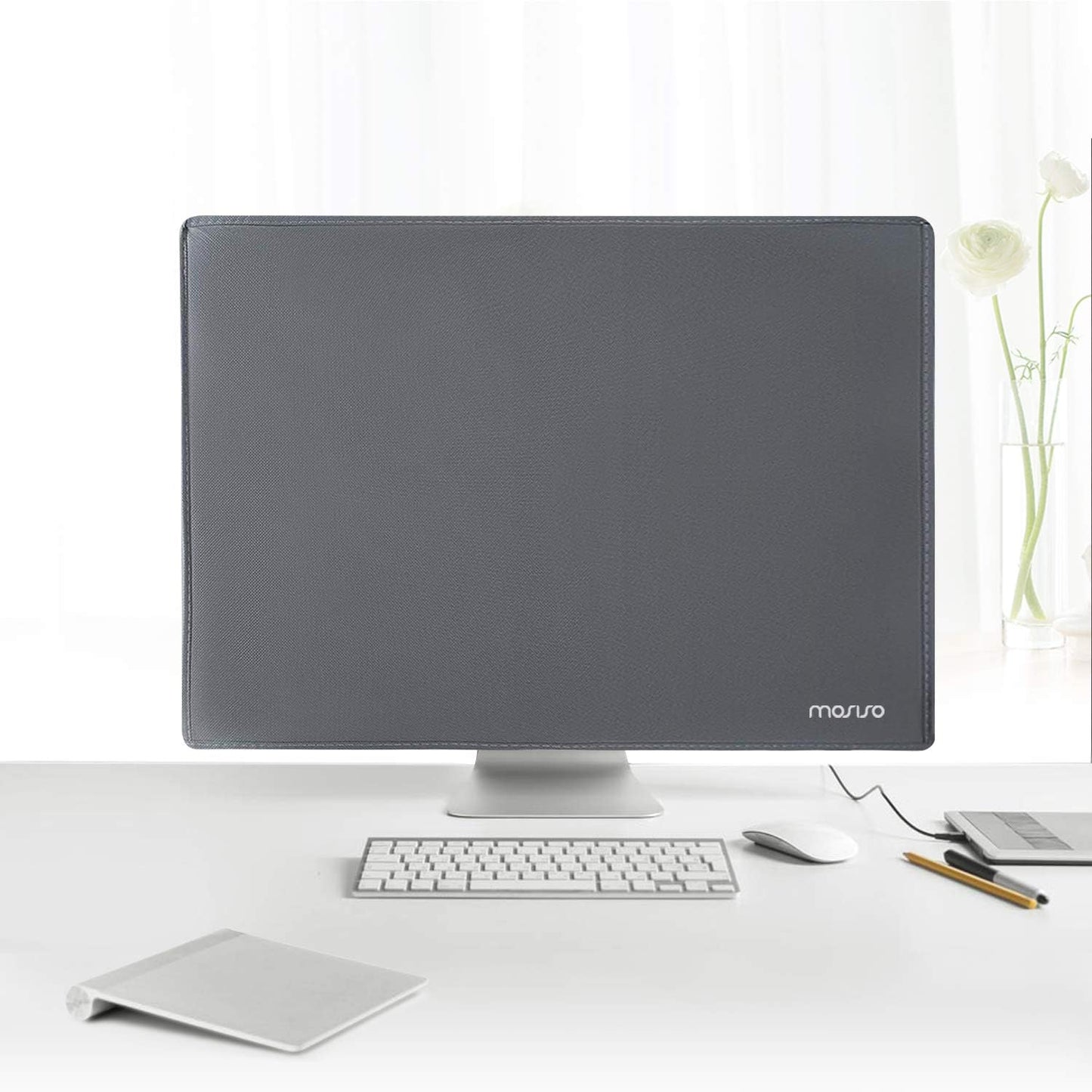MOSISO 22, 23, 24, 25 inch 24 inch, 22-25 inch Monitor Dust Cover Anti-Static Dustproof LCD/LED/HD Panel Case Computer