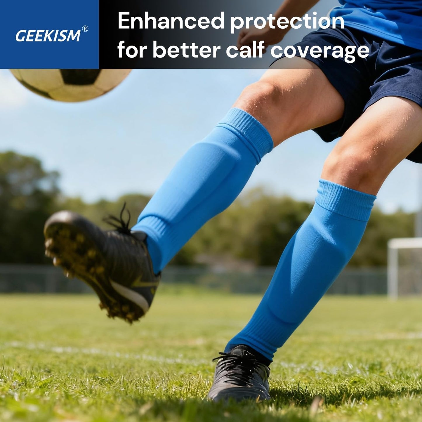 Soccer Shin Guards for Youth Kids Toddler - Durable Protective Soccer Shin Pads Equipment, Football Gear for 3 5 4-6 7-9 10-12 Years Old Children Teens Boys Girls