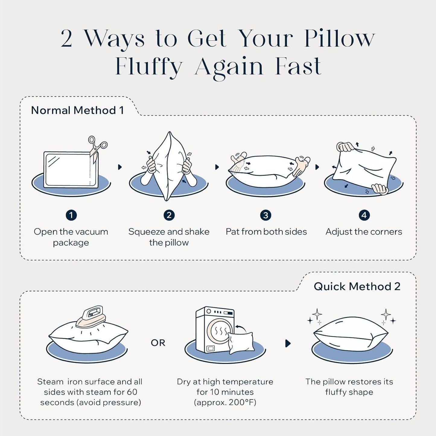 Phantoscope 100% Virgin Fiber Pillow Inserts - Premium Hypoallergenic Square Throw Pillows | 18x18 Inches, Pack of 4