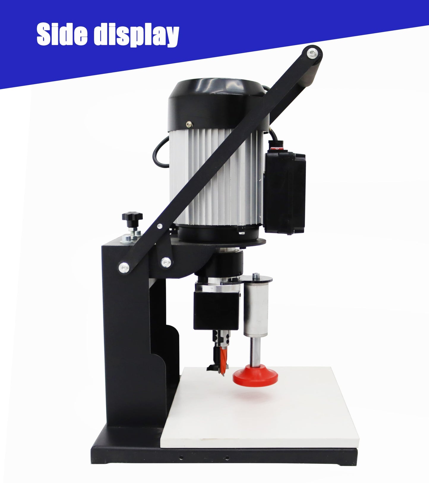 TECHTONGDA Electric Hinge Drilling Machine Portable Puncher Hand Held Drill Equipment Woodworking Hole Depth 0-40mm 48-6
