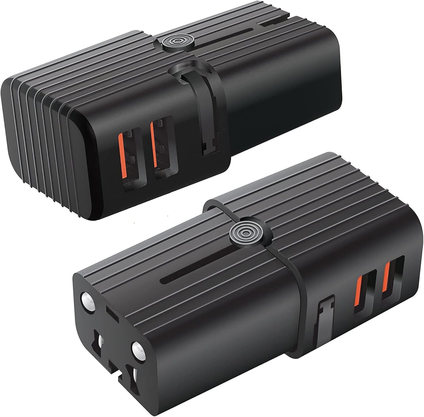 Works For i-mate JAM by Cellet Dual Universal USB Adapter Works for HTC i-Mate JAM for Worldwide Power and Travel