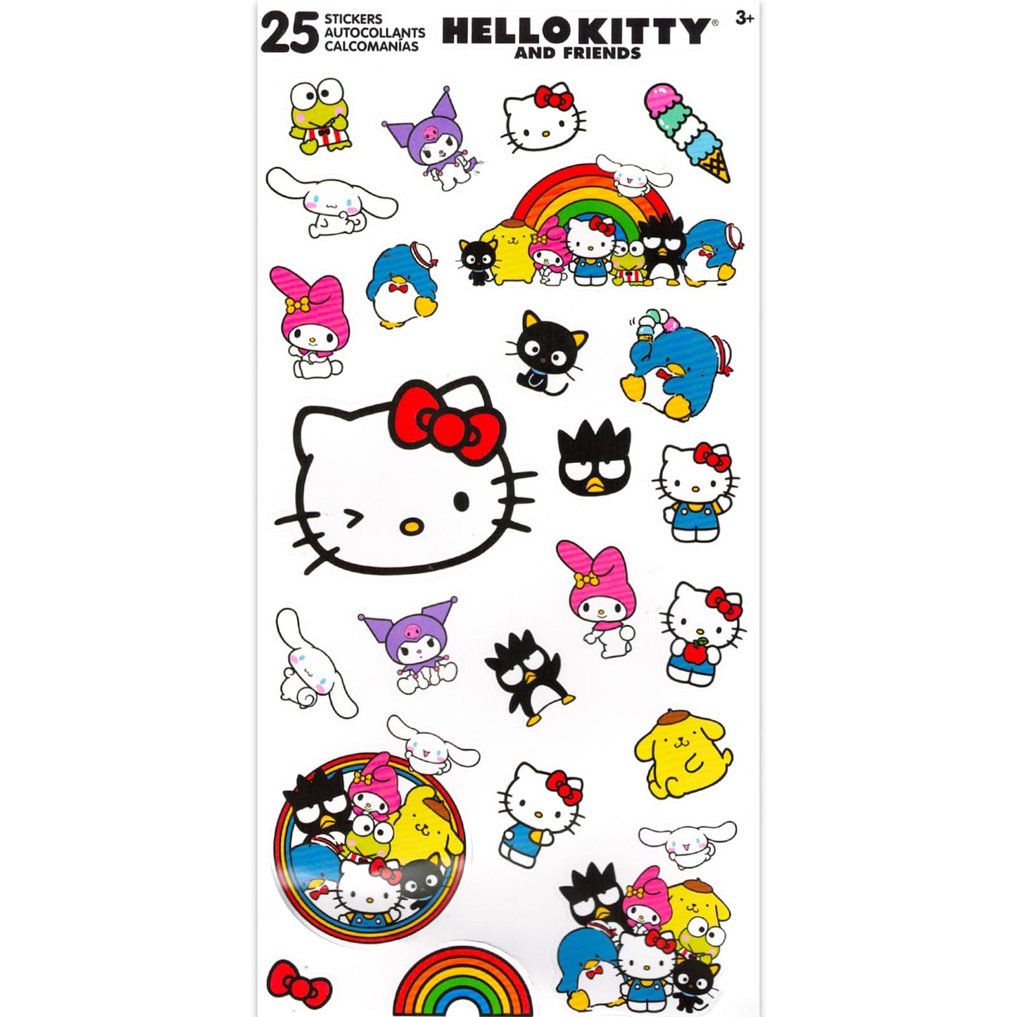 SANRIO Kuromi Lunch Box for Girls - Bundle Lunchbox with Water Bottle Plus Stickers, More | Kuromi Lunch Container for Kids Set
