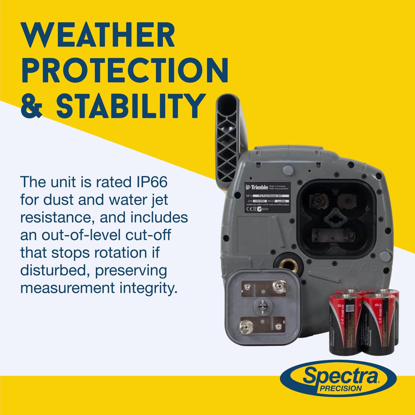 Spectra Precision Laser Level, Self Leveling Kit