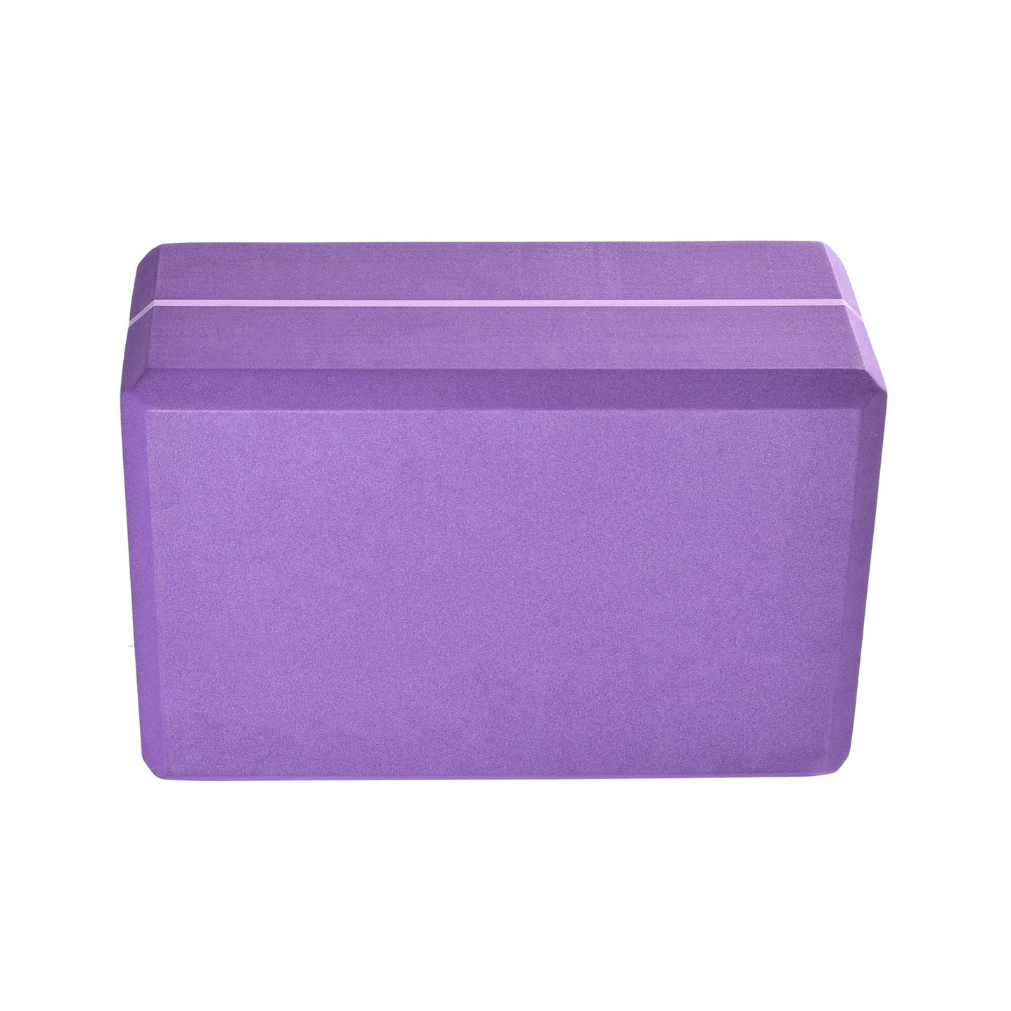 Hugger Mugger 4 in. Foam Yoga Block (Purple)