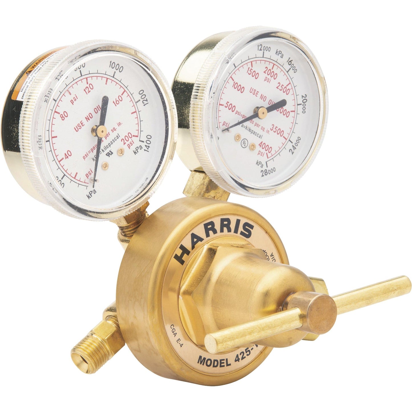 Harris Model 425 Medical Air Single Stage Regulator 425-200-346 - 3000764