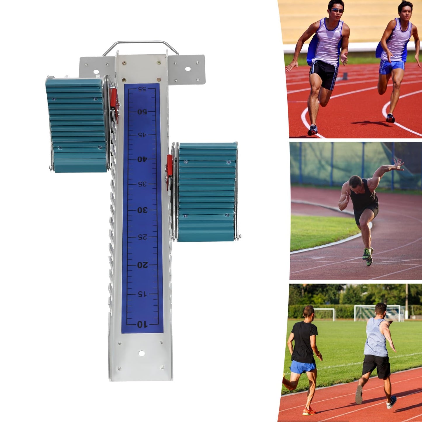 Mlonausz Athletics Track Starting Block Runway Track Sports Starting Block for Athletes