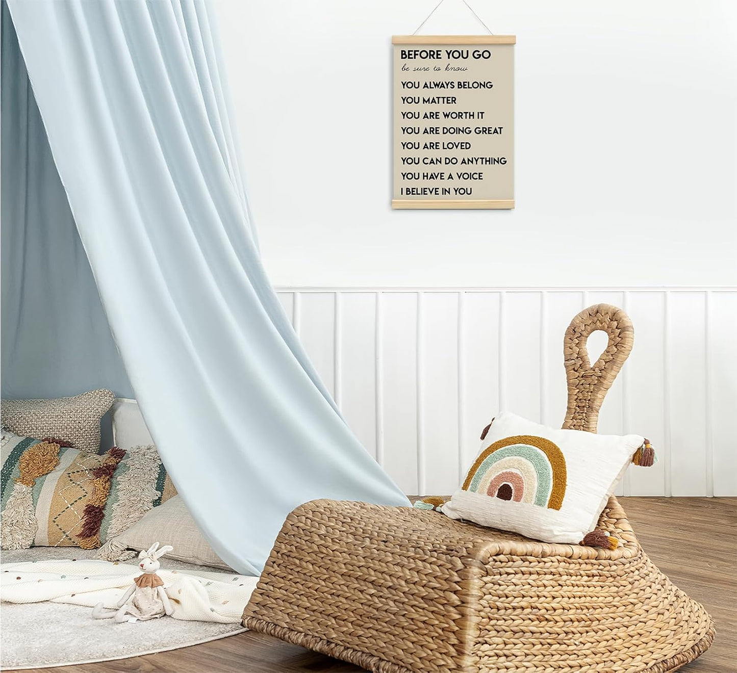 Regine Switzerland Positive Affirmations Wall Art - Inspirational Decor for Office & Classroom | 12x16 In