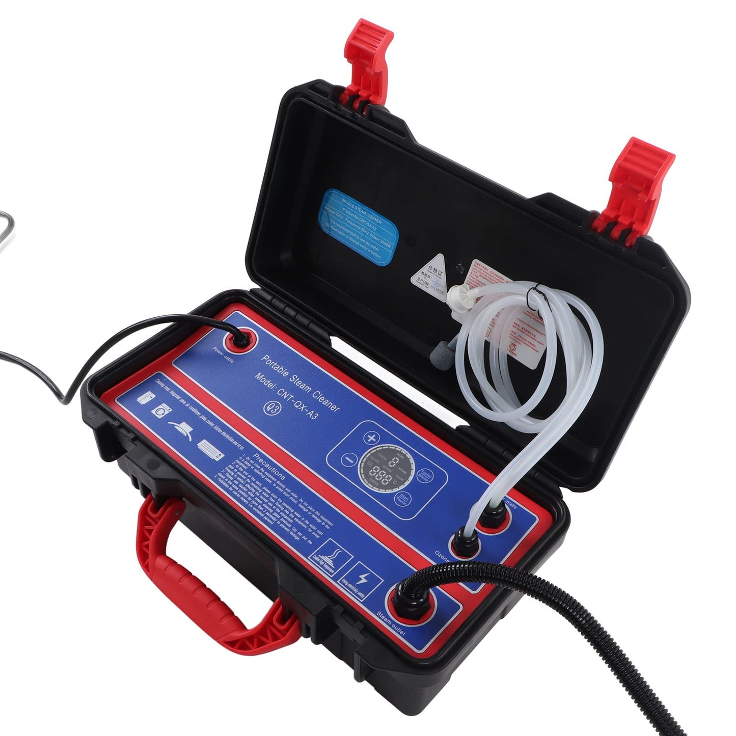 High Pressure Steam Cleaner, High Power Commercial Grade Standard Heavy Duty Steam Cleaner Machine for Kitchens (1700W US Plug 110V)