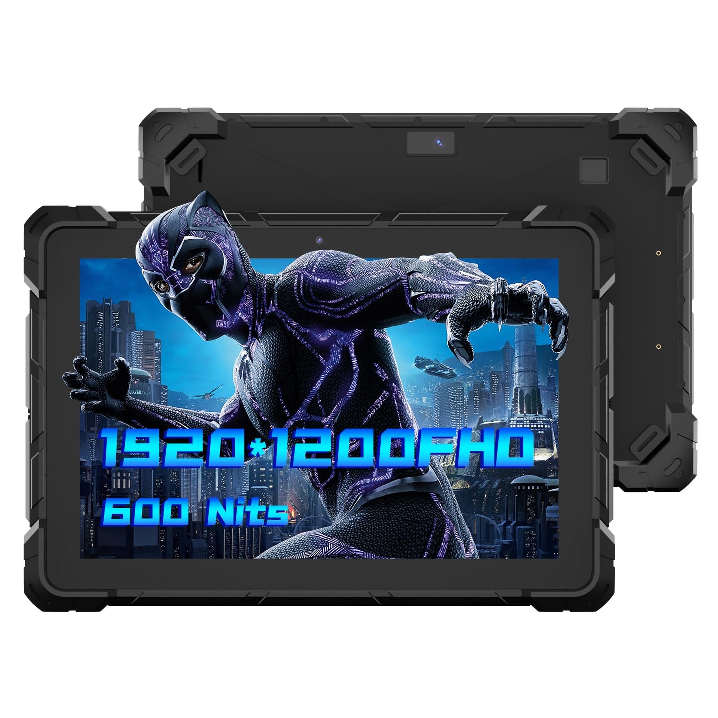 HIGOLEPC Rugged Tablet PC Outdoor Industrial Waterproof IP67 Tablet 10.1inch, J4105 Win 11 8GB RAM 128GB ROM, 1920x1200 FHD, Sunlight Readable, 8000mAh Battery, HDMI, Type-C3.1, RS232, GPS
