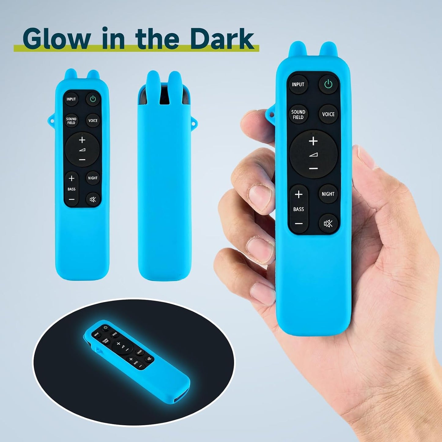 STORAGBT S400 Soundbar Wall Mount for Sony Surround Soundbar, Including a Glow in The Dark Remote Control Cover
