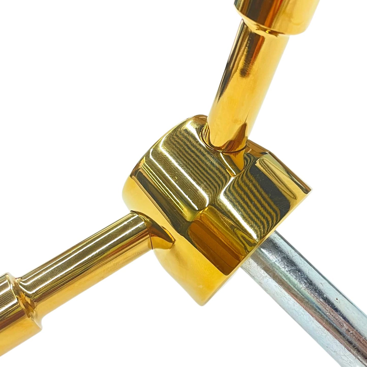 WAH LIN PARTS 3 Spoke Gun Safe Handle Replacement, Gold Finish Heavy-Duty Handle for Safe Box, Gun Safes, Vault Doors, Gun Safes,Fireproof safes and Vault Doors