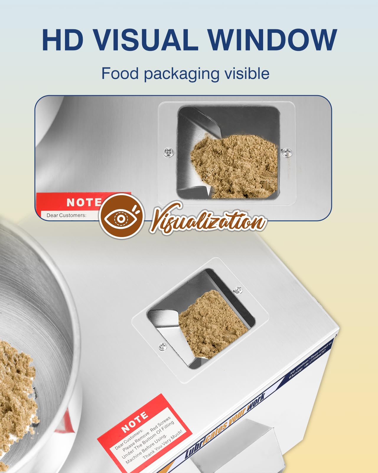 Hanchen Powder Filling Machine 0.5-100g Glitter Filling Machine with Foot Pedal Particle Weighing Automatic Bottle Bag Powder Filler for Tea Seeds Grains Powder Glitter (0.5-100g Filler)
