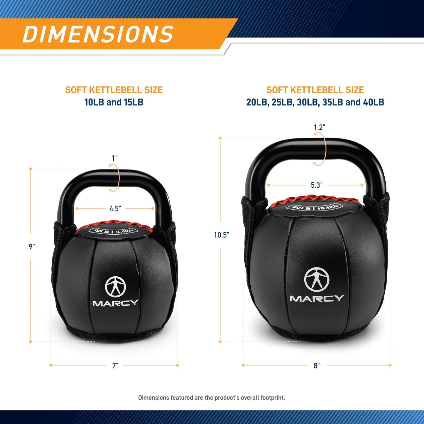 Marcy Soft Kettlebell with Handle for Weightlifting, Conditioning, Strength Training, Core Training for Full Body Workout 25lb SKB-025