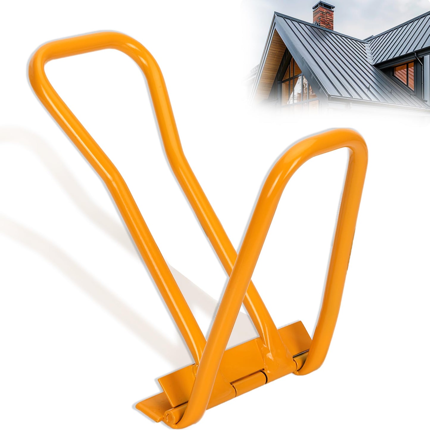 Updated Standing Seam Roofing Tool, Roofing Drip Edge Folding Tool for Roofer and Sheet Metal Worker, High-strength Metal Eaves Seam Locker