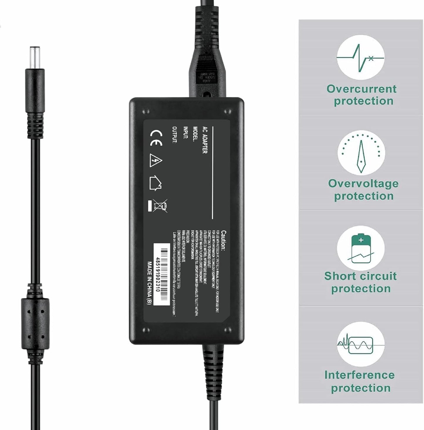 Dysead H9 AC-DC Adapter Charger for WOWOTO Video Android OS Smart Mini Projector Power