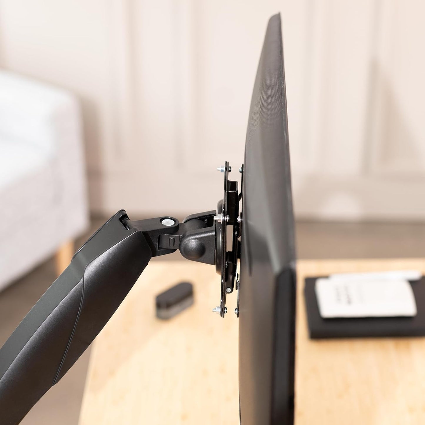 VIVO Stand-VAD2 Adapter VESA Mount Quick Release Bracket Kit, Stand Attachment and Wall Mount Removable VESA Plate