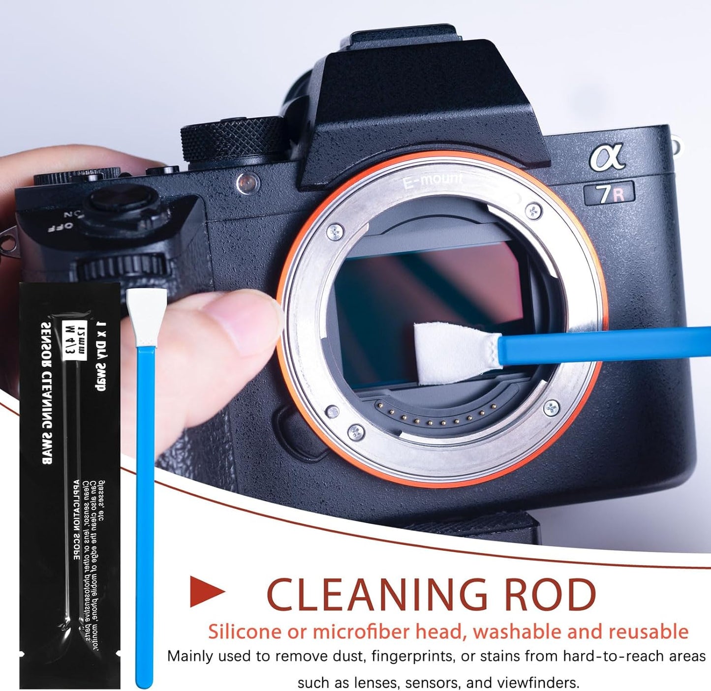 ZMYPPYA Set Camera Cleaning kit - Professional Camera Lens Cleaning Kit,Complete DSLR & Mirrorless Camera Sensor