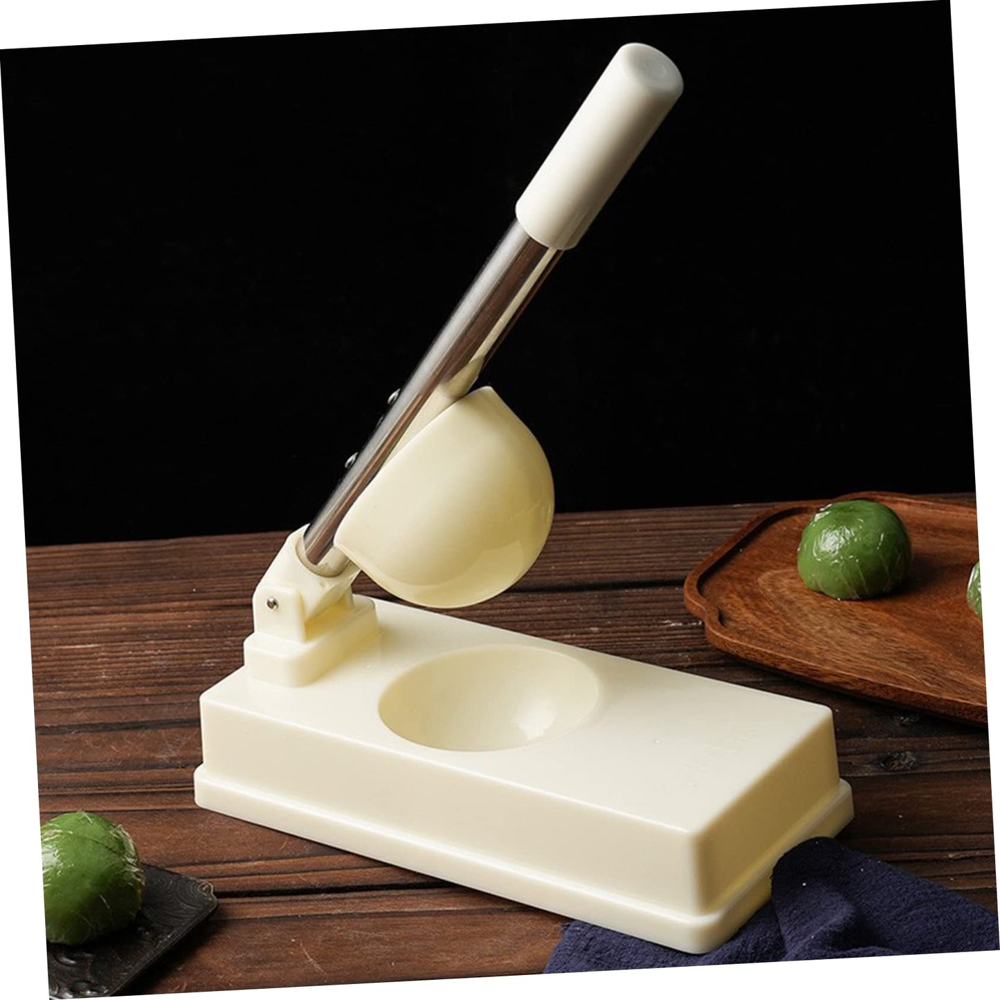 BIUDECO Practical Dumpling Wrapper Press Mold Dumpling Skin Presser Dough Press Kitchen Supplies