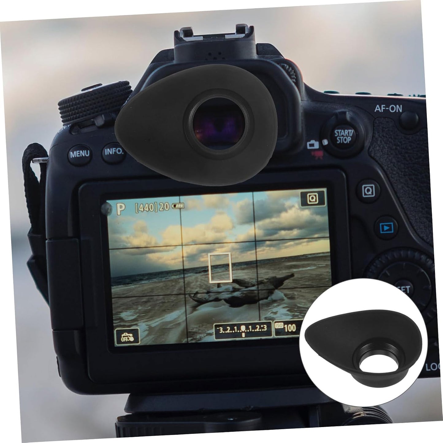 22mm F5 F6 D4 Camera Eye Mask Rubber Viewfinder Eyecup Accessories
