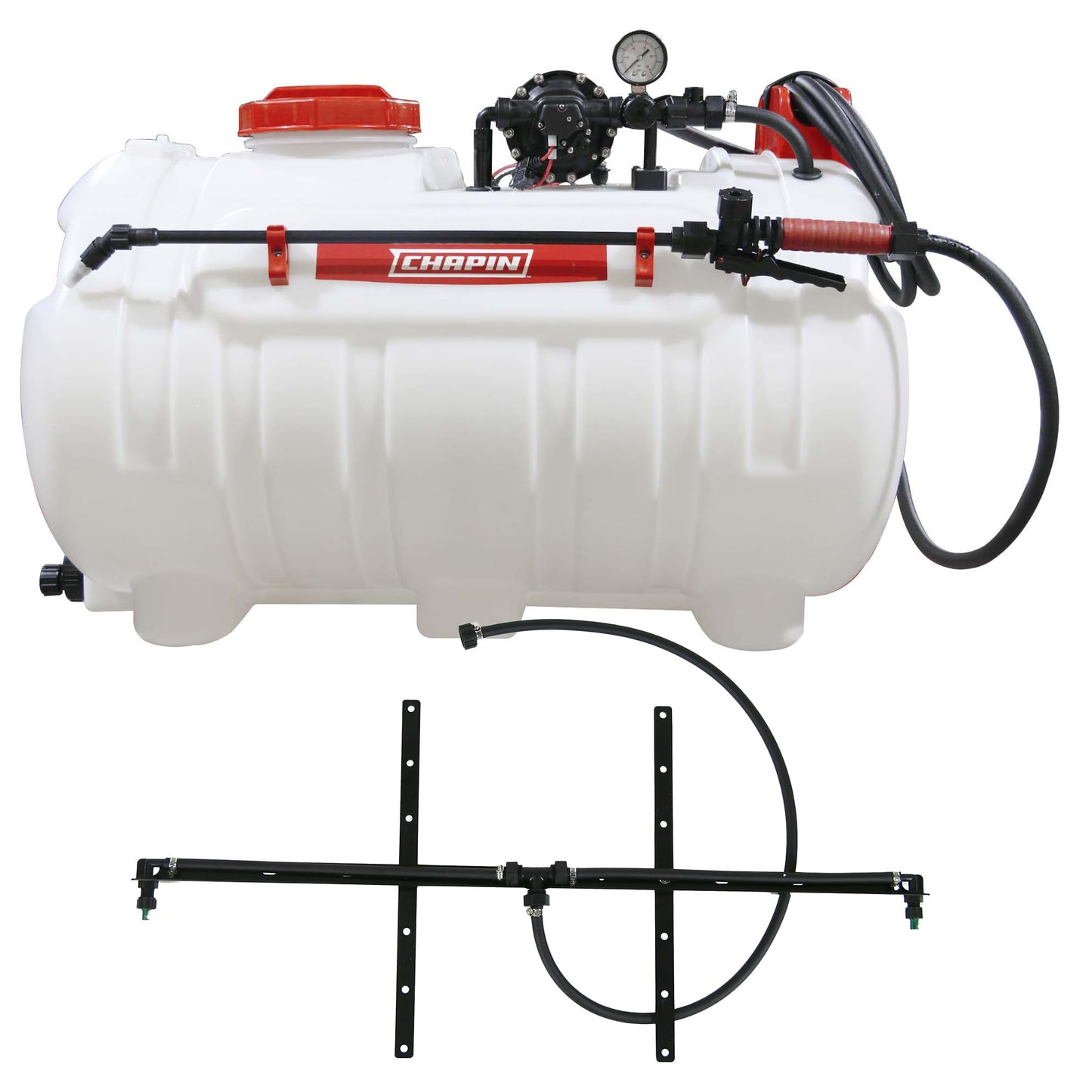 Chapin 98444 40-Gallon Agriculture/Farming Tank Sprayer with 2-Nozzle Boom and 2.5 GPM Pump, 40-gallons, 1-Pack