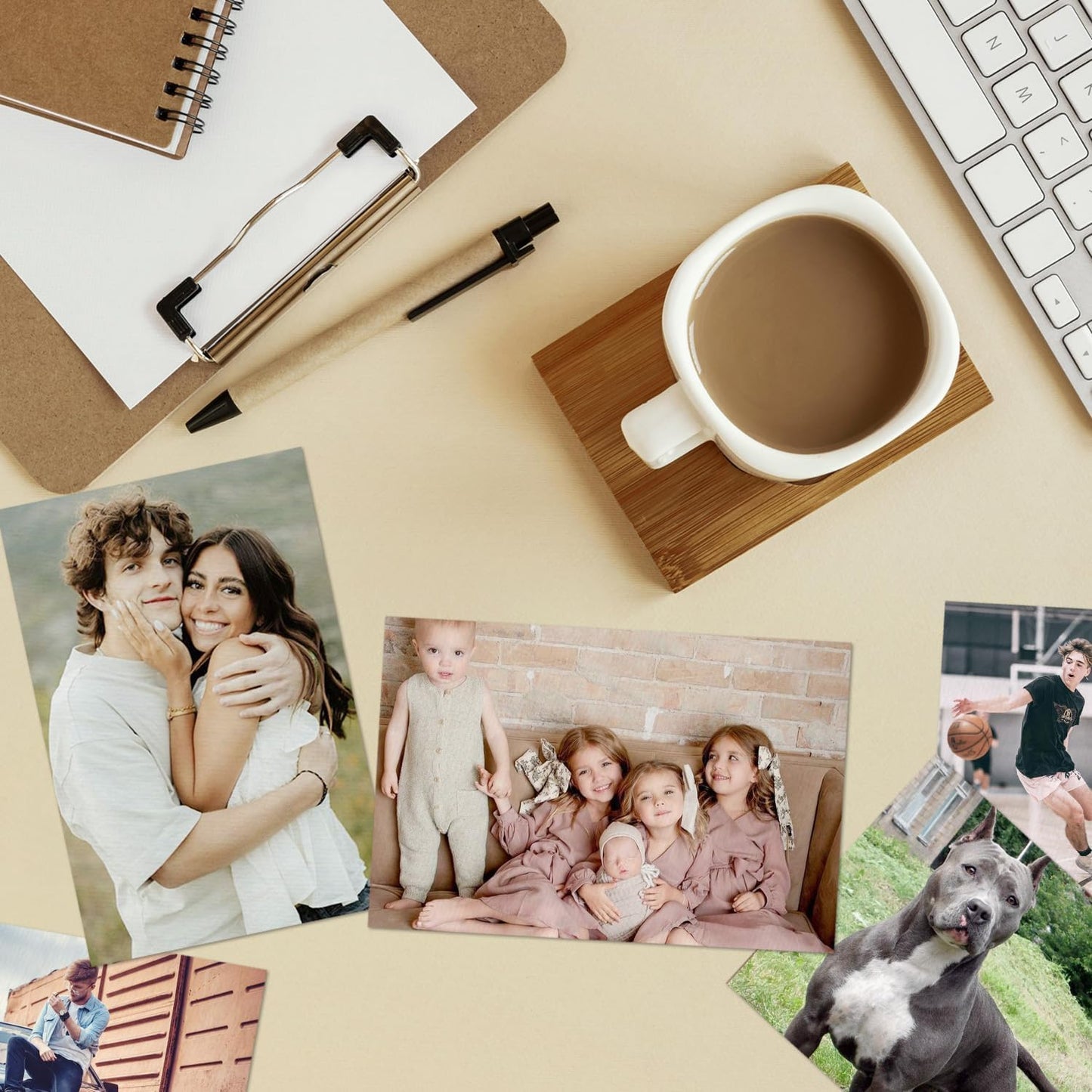 ZXDZSM Custom Photo Prints - Personalized Glossy Photos | Standard Size (4 x 6 Inches, 6 Pcs, Unframed)