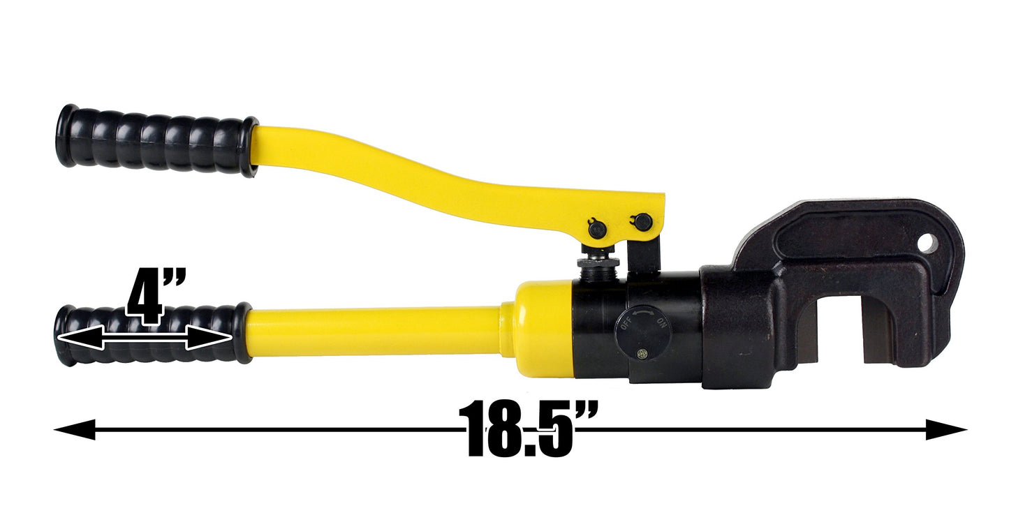 Steel Dragon Tools 22A Handheld Hydraulic Rebar Cutter with Extra Blade Set