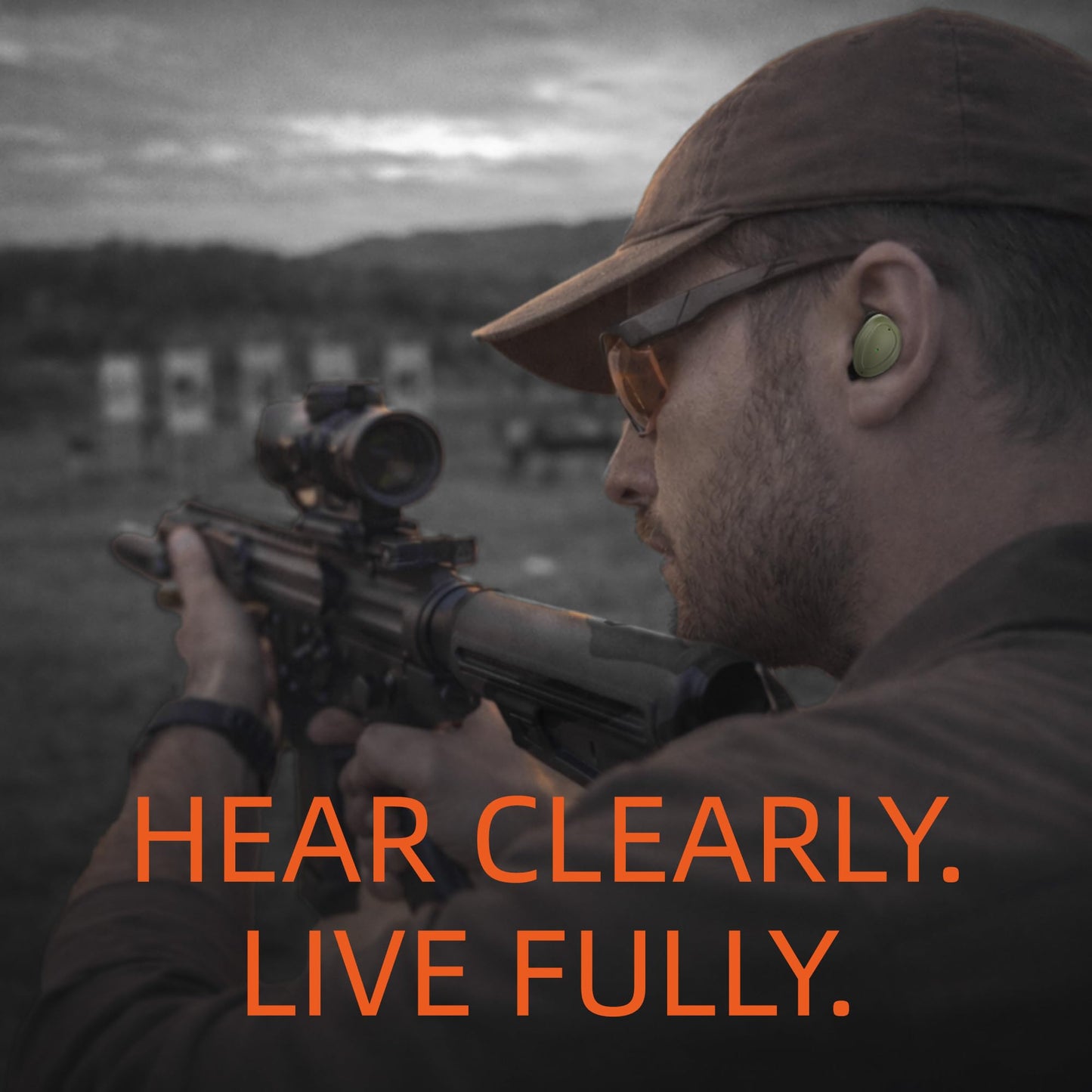 PROHEAR EP05 Shooting Ear Buds,Bluetooth Hearing Protection SNR 30dB DSP Sound Amplification, Fast Gunshot Suppression, All-Day Comfort for Shooting & Hunting