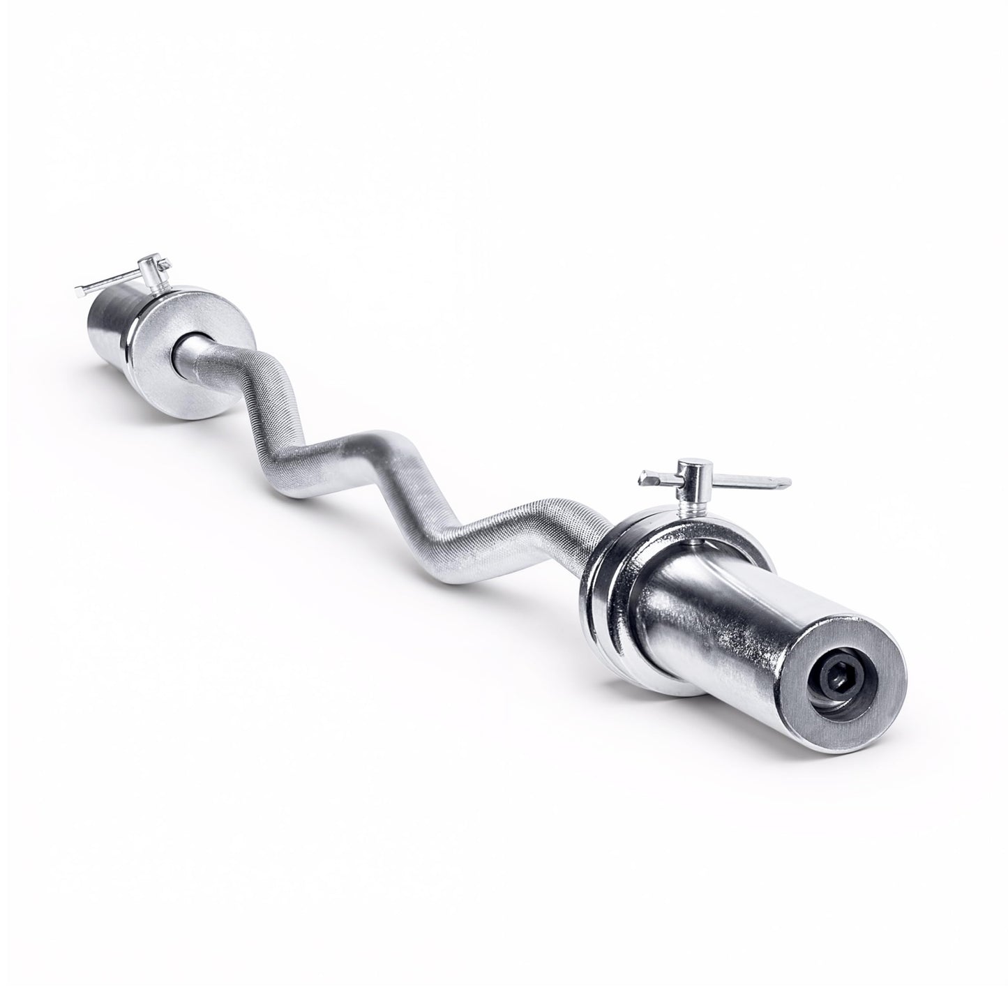 CAP Barbell 47-Inch Olympic Curl Bar - Black | Curl Barbell for Bicep and Tricep Workouts, Strength Training, and Weightlifting