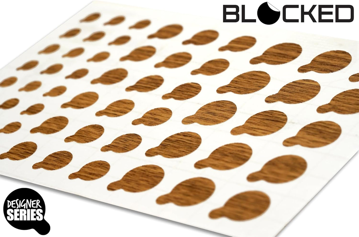 MyCamShield 2X 3-Sizes 57 Rigid Series - Thicker | Blocked Original Vinyl Webcam Cover Stickers | Restickable