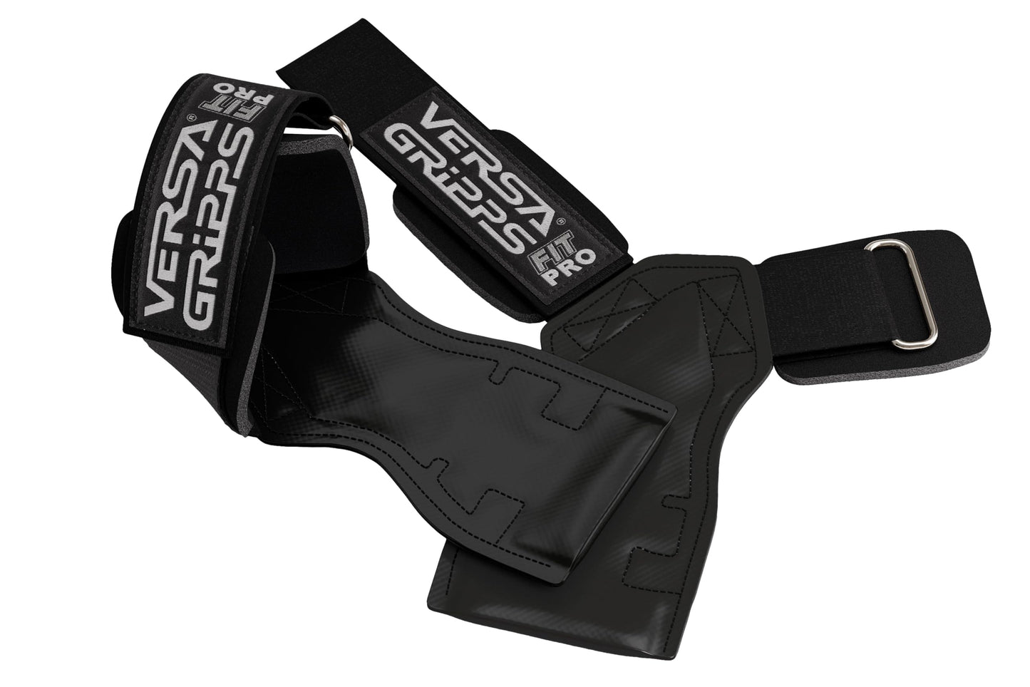 Versa Gripps® Fit Pro, Made in the USA, Wrist Straps for Female Athlete, the Best Training Accessory, Midnight, S