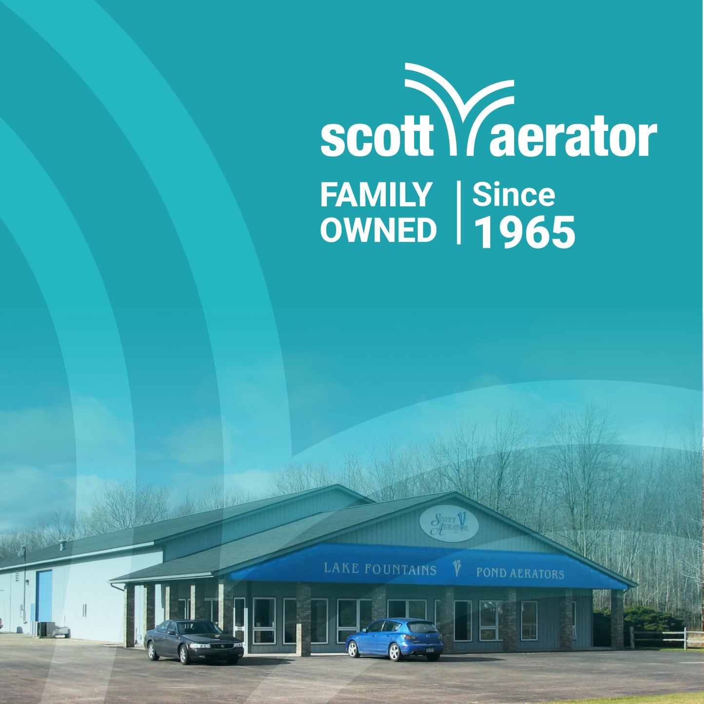 Scott Aerator DeIcer for Lakes & Ponds | 1/2 Horse Power 115V Stainless Steel | 25 ft. Electric Corded Cable Included with Dock Mount Assembly | Made in USA