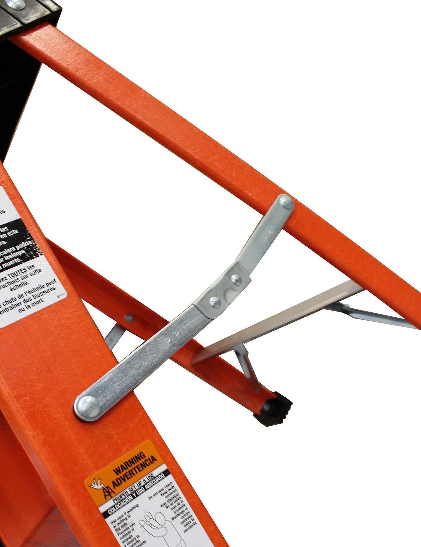 LITE 8-Foot Fiberglass Step Ladder, 300-Pound Load Capacity, Type IA, LP-3011-08