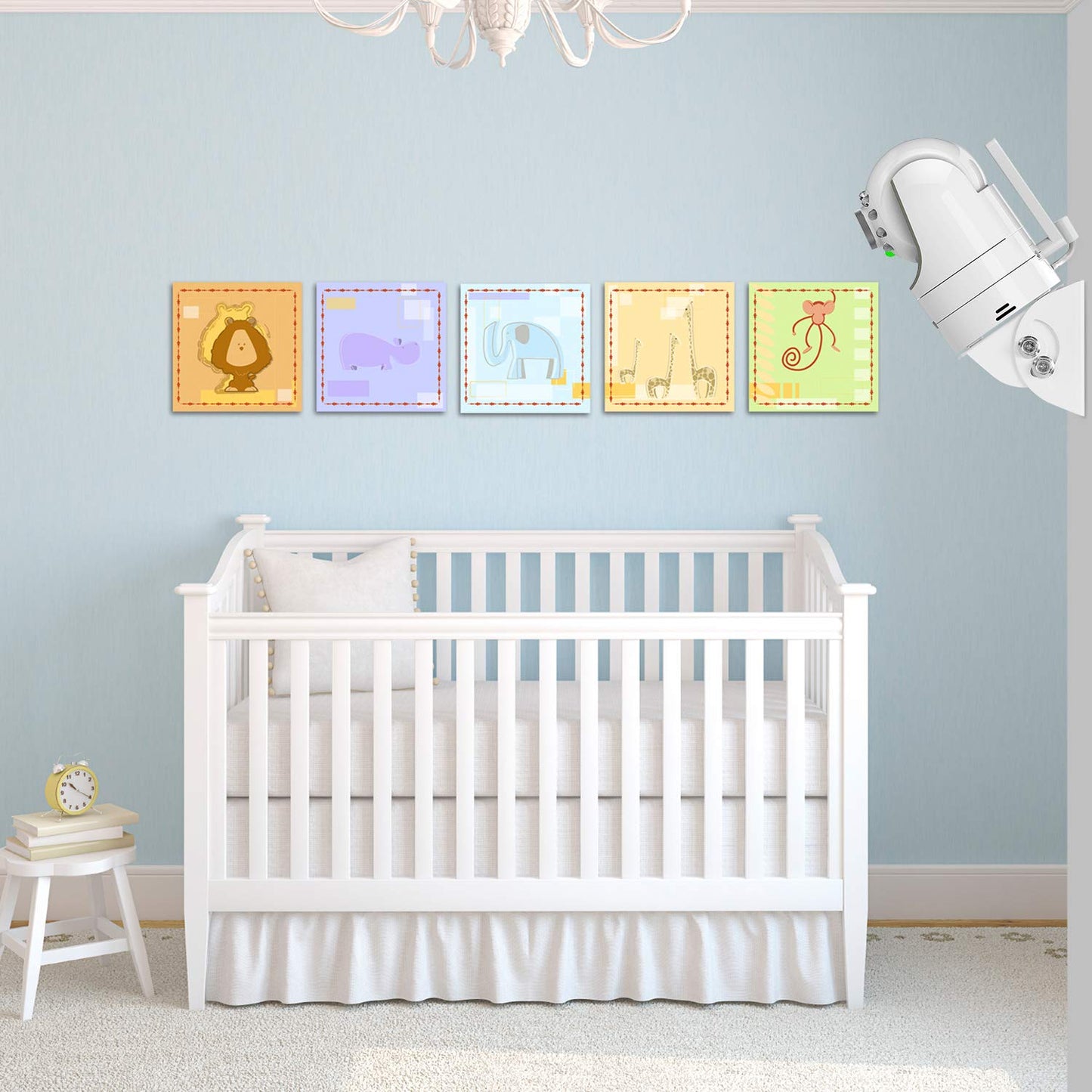 DXR-8, Adjustable Angle Mount for Infant Optics Motorola, Samsung, Babysense and Most Universal Monitors Camera
