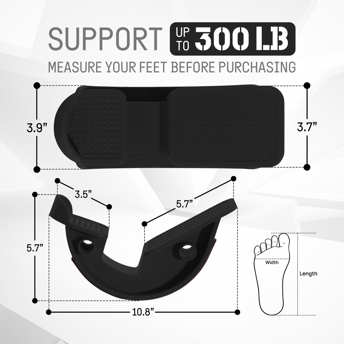 Yes4All Foot Rocker, Effective Calf Stretching and Foot Massager Stretcher for Plantar Fasciitis Relief, Improved Flexibility, Ergonomic Design for Home Exercise