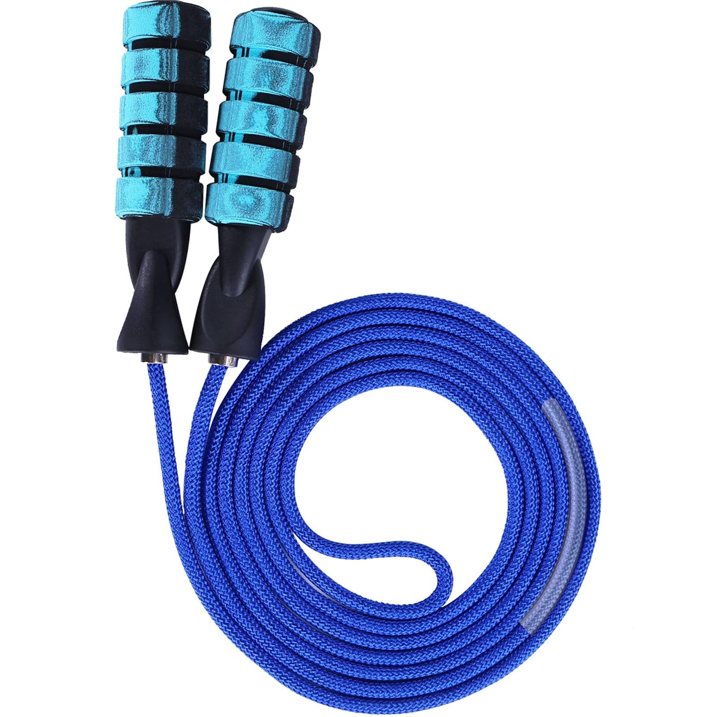 Jump Rope with Adjustable Length Cotton Rope Double Bearing Skipping Rope for Women Men Kids Jumprope Suitable Home, Gym, School Workout Equipment for Fitness & Weight Loss