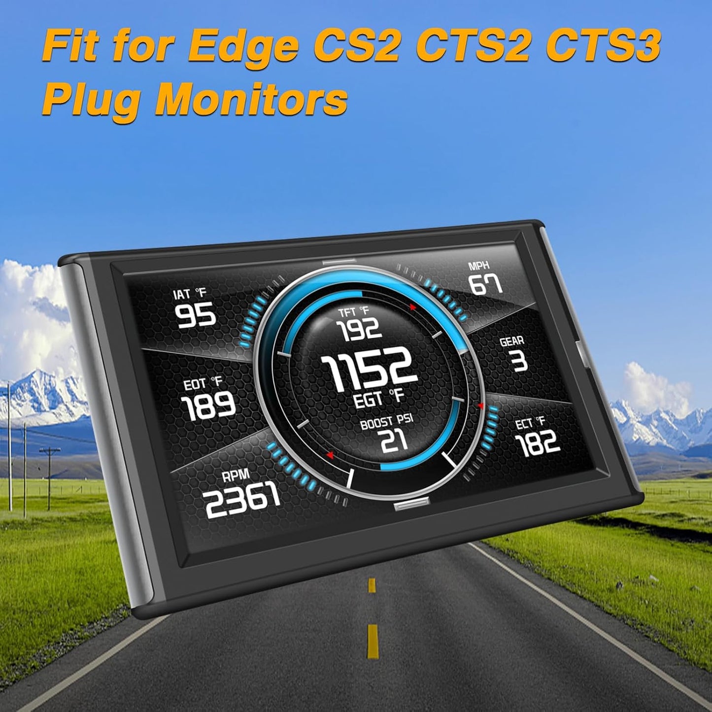 CS2 CTS2 CTS3 H00008000 OBDII to HDMI Interface Cable Monitor Cable Plug Compatible with Edge Replace#: