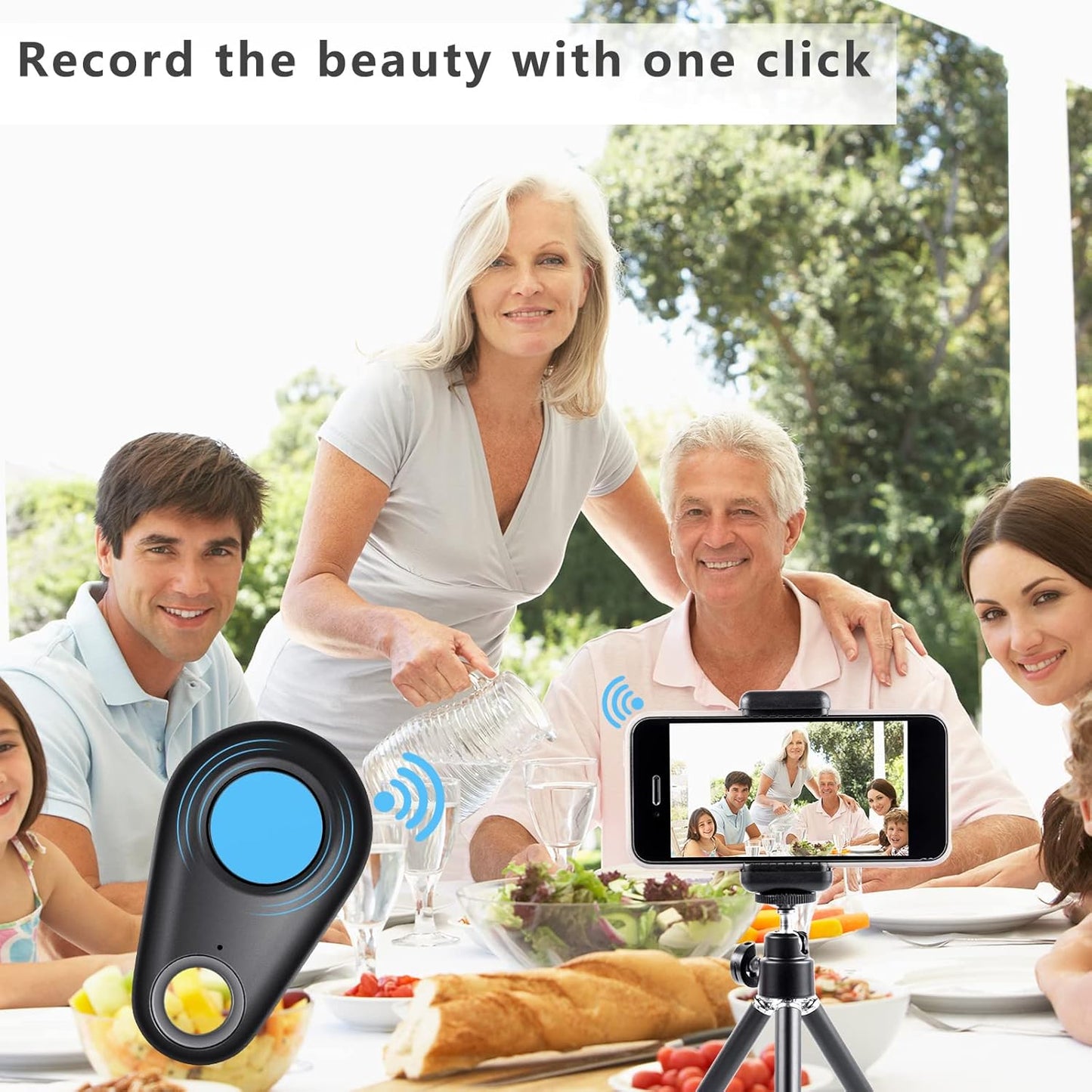 Flutesan 8 Packs Portable GPS Tracking Mobile Tracking Anti Loss Smart Device Key Finder Locator GPS Tracker Device