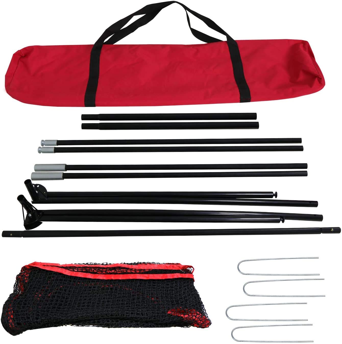 Golf Net 10x7ft Portable Golf Practice Net w/Carry Bag for Indoor Outdoor Backyard Driving Hitting Chipping Training Net