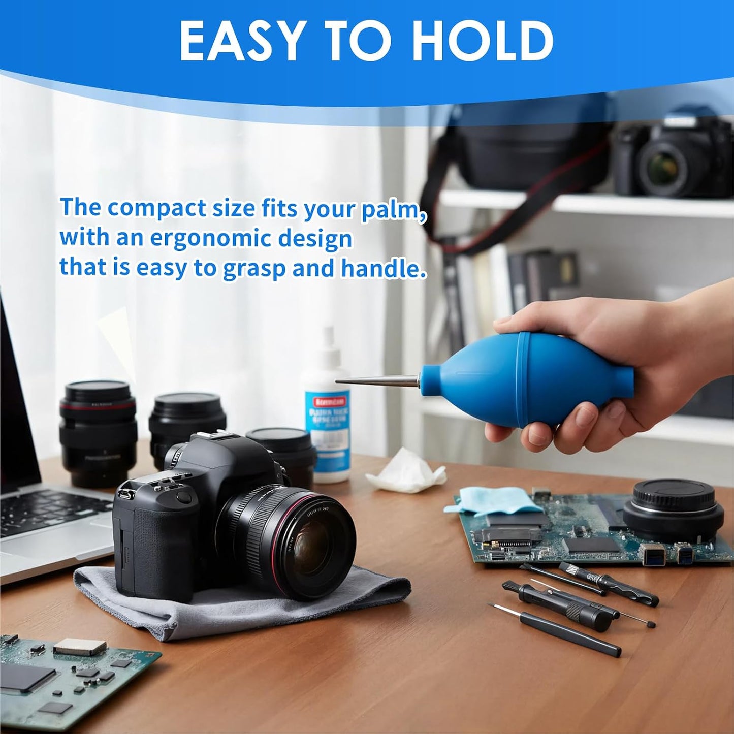 zuozuobubu 1PCS Compressed Air Duster,Camera Cleaning Kit,Coffee Cleaning Tool,Multi-Purpose Cleaning Device